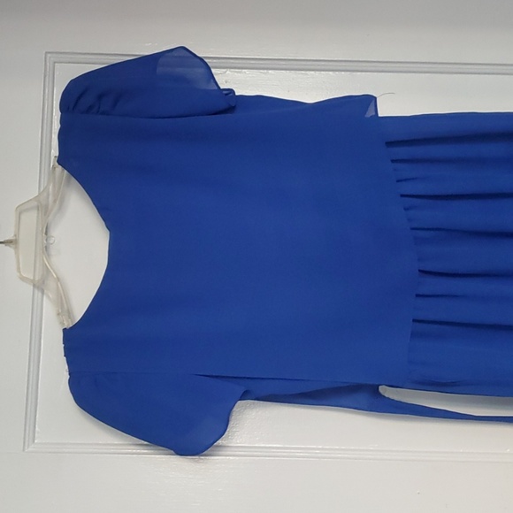 Vintage blue 80's dress - Picture 13 of 13